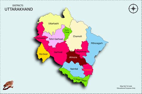 Uttarakhand Map Download Free Map Of Uttarakhand In Pdf Uttar Pradesh