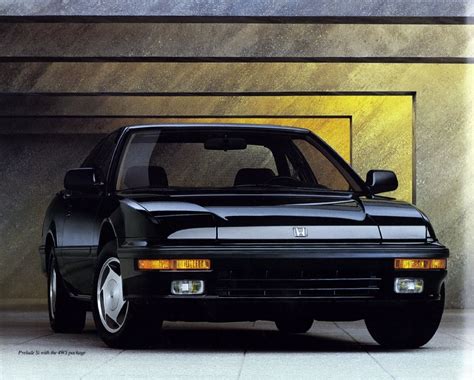 1989 Honda Prelude Brochure | Honda prelude, Honda, Japanese cars
