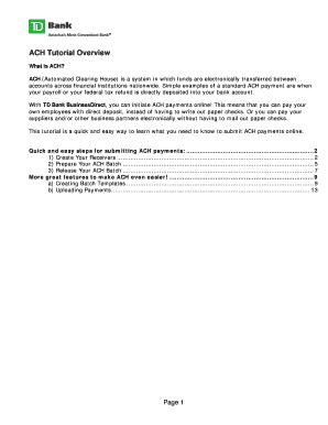 Image result for ACH Tutorial