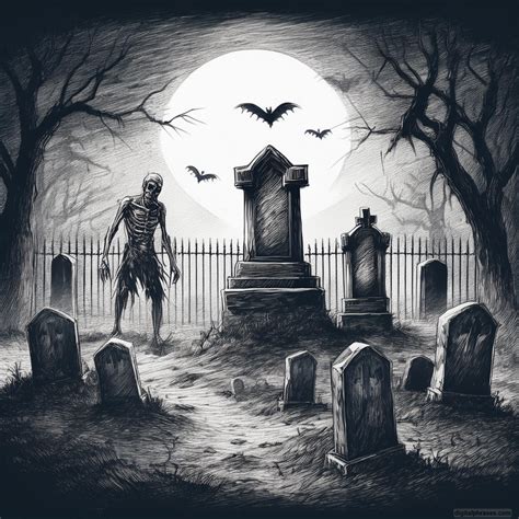 25 Scary Halloween Drawing Ideas That Are Quite Spooky | Scary ...