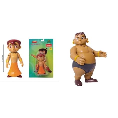 Buy Funskool CHHOTA BHEEM+Kalia - (Set of 2 Toys) Online at Low Prices ...