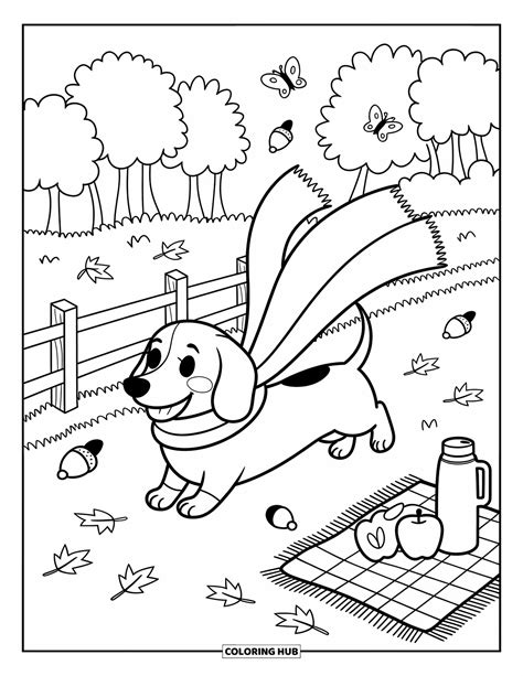 70+ Wiener Dog Coloring Pages for Kids & Adults (Free Printable PDFs)