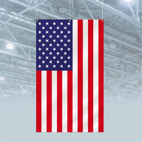 American Flag Vertical Banner