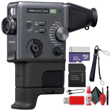 FUJIFILM instax mini Evo Cinema Hybrid Instant Camera 3-in-1 Instant ...
