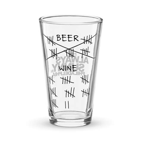 It's Always Sunny in Philadelphia Wade Boggs Challenge Pint Glass | FX ...