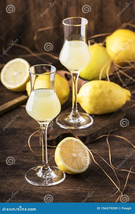 Limoncello, Sour Sweet Italian Lemon Liqueur, Traditional Strong ...