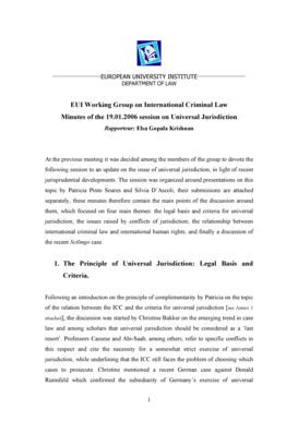 Fillable Online eui EUI Working Group on International Criminal Law ...