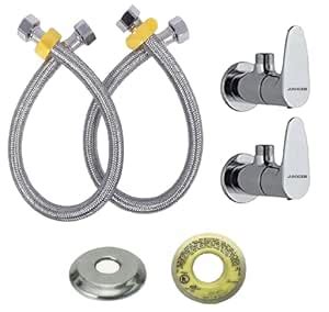 JAGGER JAG158 Connection Pipe with Angle Valve for Bathroom Geyser ...