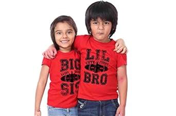 Buy ADYK Boys' T-Shirt (Pack of 2) (bglb-01_Red_Brother 8-9 Years ...