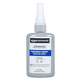 AmazonCommercial Medium Strength Removable Anaerobic Threadlocker, 50 ...