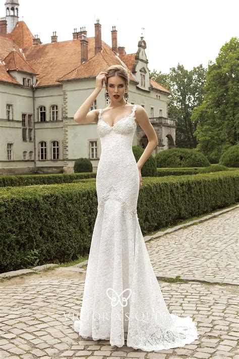 Lace strap wedding dress 60 photos - Astyledwedding.com