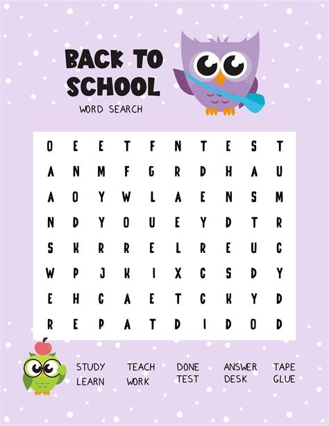 1st Grade Word Search Puzzles - 18 Free PDF Printables | Printablee ...