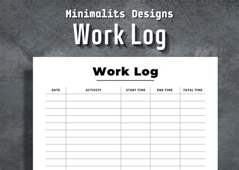 Image result for Hand Drawn Tracking Log for Work Contest