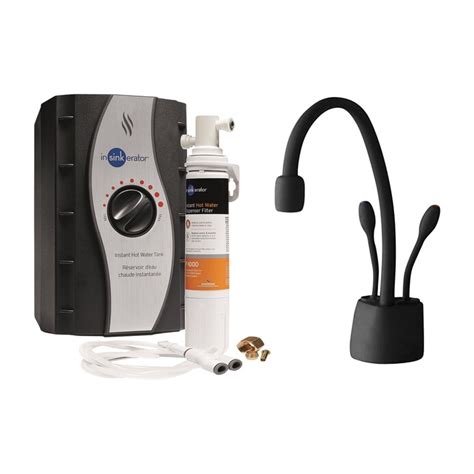 Shop InSinkErator Indulge Contemporary Matte Black Instant Hot Water ...