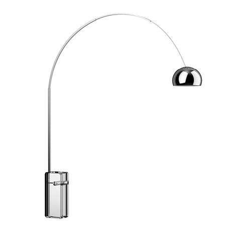 Limited Edition Flos Arco Lamp In Black Marble at Adam Ball blog