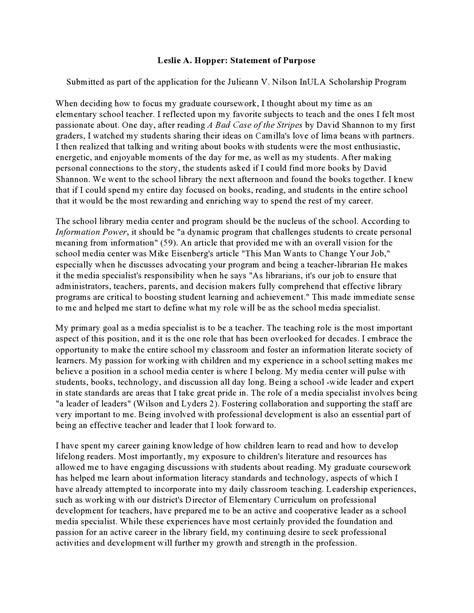 Statement of Purpose Example 的图像结果