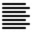 Image result for Text Alignment Symbol