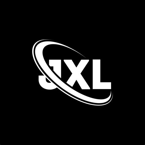 logo jxl. lettre jxl. création de logo de lettre jxl. initiales jxl ...