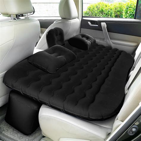 SELECTRA Premium Car Inflatable Bed with Pump & 2 Air Pillows | Quick ...