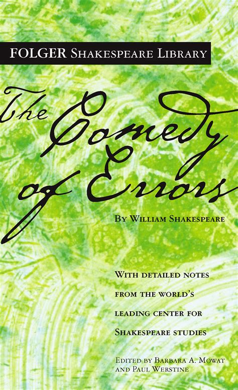 The Comedy of Errors | Book by William Shakespeare, Dr. Barbara A ...