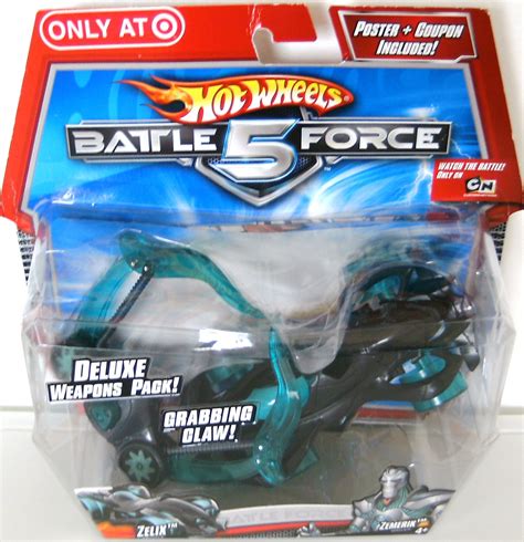 Hot Wheels Battle Force 5 Cars Toys
