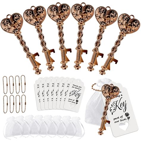 50 Pcs Wedding Gifts for Guest,Wedding Favors Bottle Opener,Vintage ...