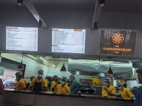 Menu at The Rameshwaram Cafe @ JP Nagar, Bengaluru