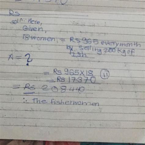 18 fisherwomen of jamnagar have started a bank. each of them deposits ...