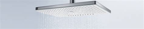 Rain shower with XXL shower head – hansgrohe Rainmaker