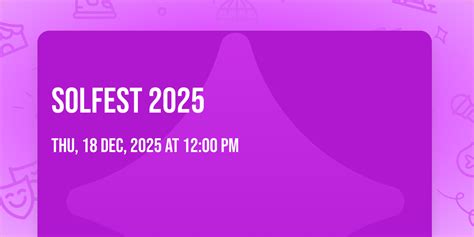 SOLFEST 2025, Nairobi, Kenya, 18 December to 20 December | AllEvents