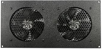 Coolerguys 120mm Dual Fan Cooling Kit (2x120mm Fans, 46 CFM, 20.4 dBA ...