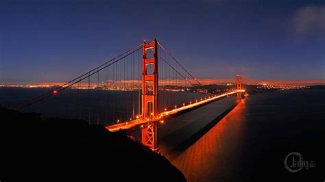 Golden Gate Bridge At Night Wallpapers - Wallpaper Cave