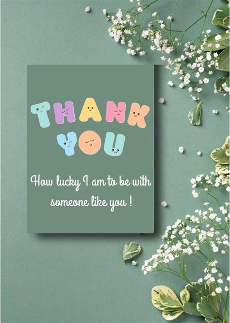 AanyaCentric Thank You Greeting Cards - A5 Size Printed Card with ...