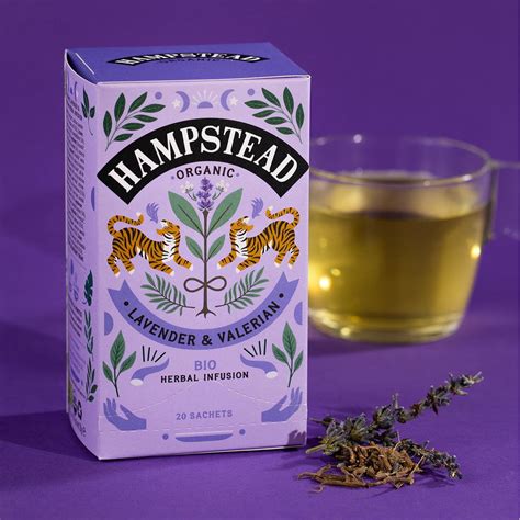Hampstead Tea Organic Lavender & Valerian Tea Bags – Hampstead Tea ...