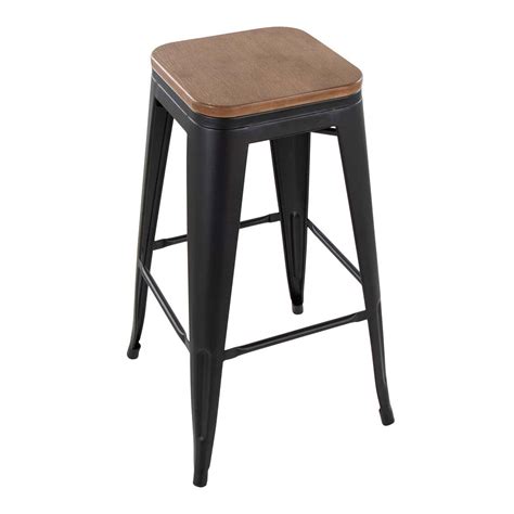 Honeybloom Westfield Barstool Black | Black Barstool | At Home