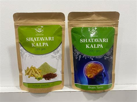 Buy Combo of Shatavari kalpa Kesar Velchi and Shatavari kalpa Brain ...
