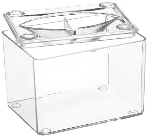 Darice 1150-12 6 Piece, Interlock Acrylic Clear Module Compartment ...