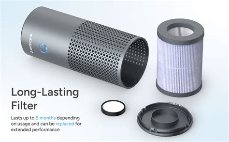 Ambrane Car Air Purifier, 4-Layer HEPA13 Filtration, Negative Ions ...