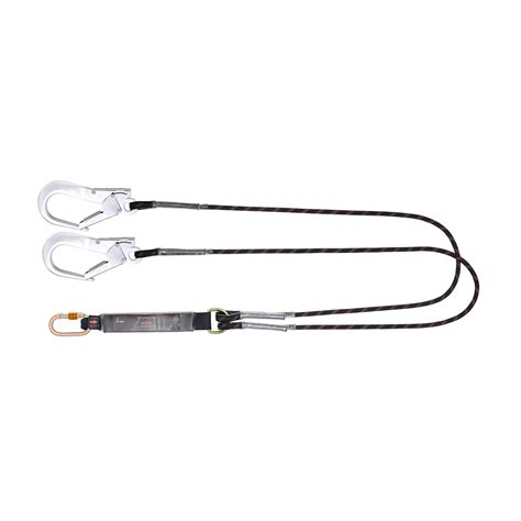 Forked Lanyard with Energy Absorber | KARAM