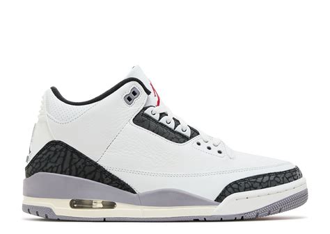 Jordan 3 Retro 'Cement Grey' - Air Jordan - CT8532 106 - summit white ...