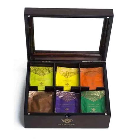 GOODWYN TEA Silken Casket 60 TEA BAGS in bulk for corporate gifting ...