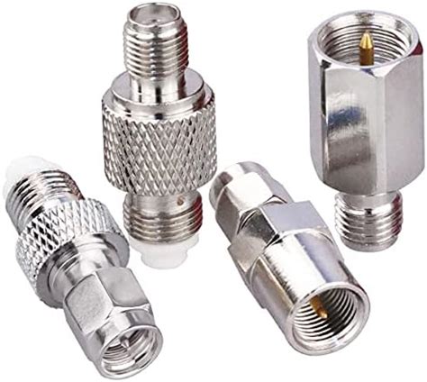 3AN Telecom 4 Type Set SMA to FME 4G Antenna Adapter Kit SMA to FME ...