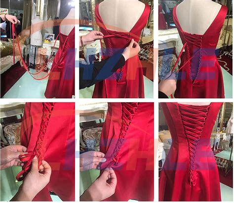 Buy LHZHLE Corset Back Kit Replacement Adjustable Satin Wedding Dress ...