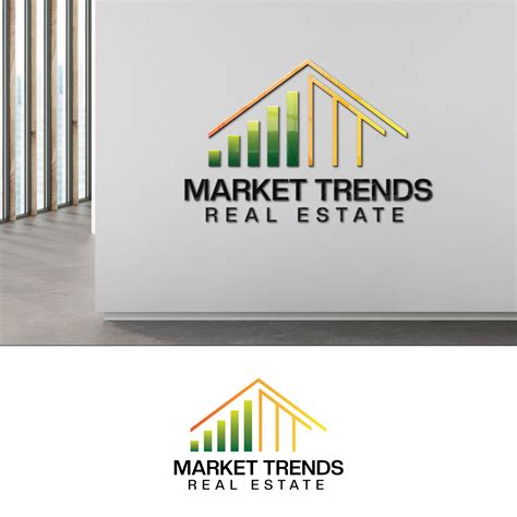 Elegant, Serious, Real Estate Brokerage Logo Design for Market Trends ...