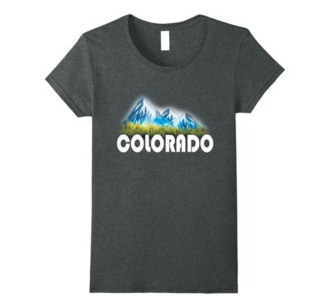 Cool Blue Rocky Mountains Colorado – T-Shirt Gift-4LVS – 4loveshirt