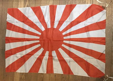 Discover WWII Japanese Rising Sun War Flag by Veterans