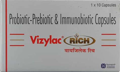 Buy VIZYLAC RICH STRIP OF 10 CAPSULES Online & Get Upto 60% OFF at ...