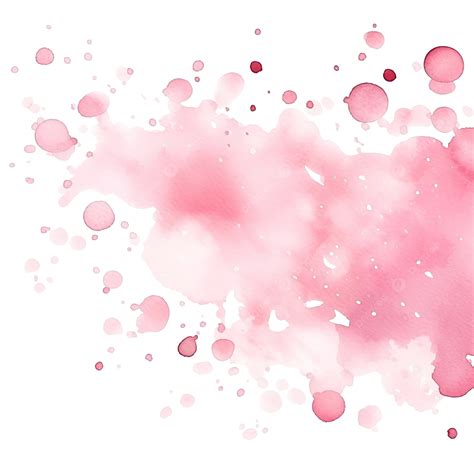 Light Pastel Pink Watercolor Splash Dot Background, Pink, Background ...