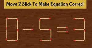 Use Your Mathematical Skills and Solve this Challenging Matchstick ...