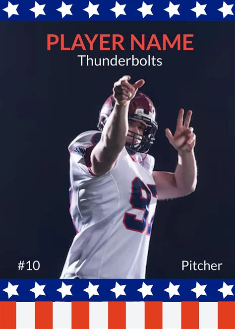 Baseball Card Template 的图像结果